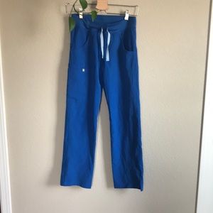 Figs Royal Blue Scrub Pants Kade